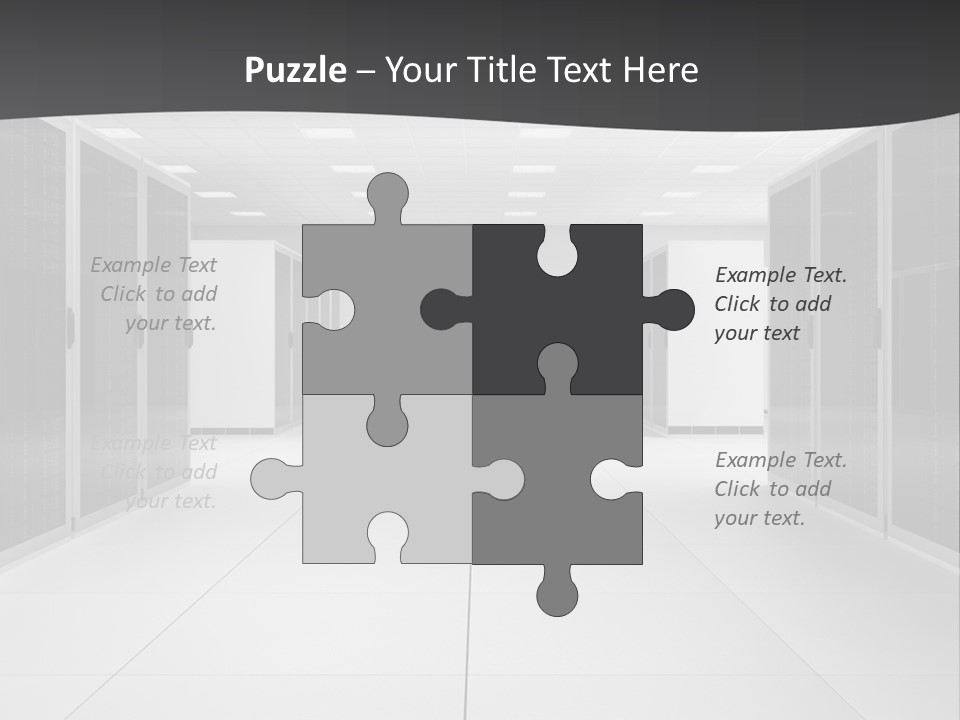 Server Room PowerPoint Template