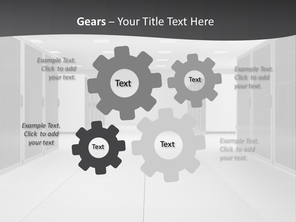 Server Room PowerPoint Template