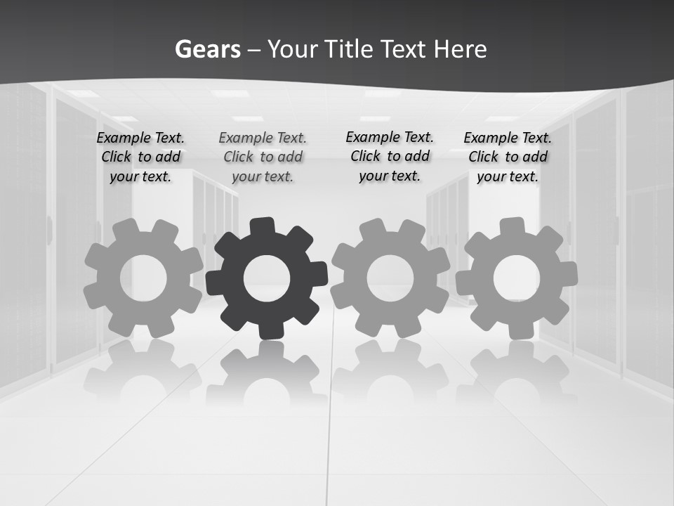 Server Room PowerPoint Template