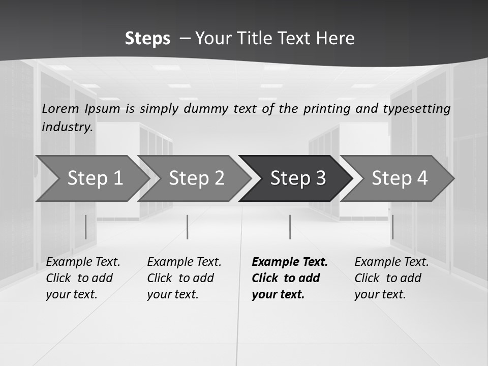 Server Room PowerPoint Template