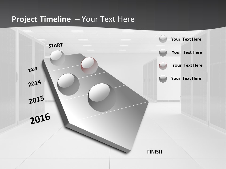 Server Room PowerPoint Template