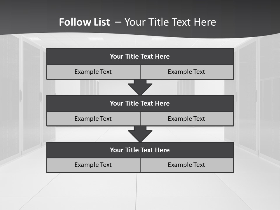 Server Room PowerPoint Template