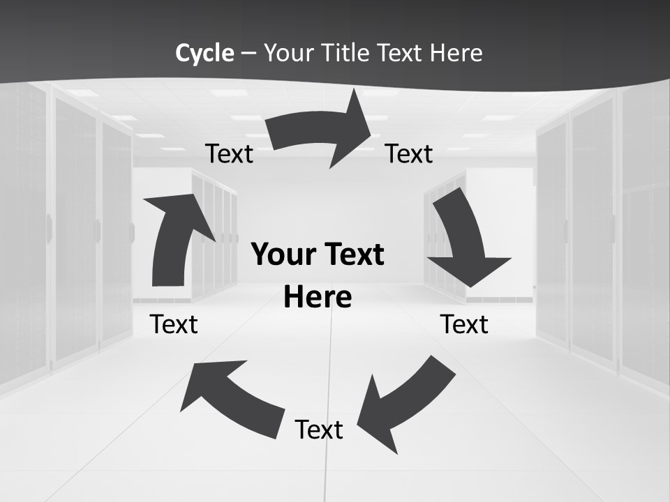 Server Room PowerPoint Template