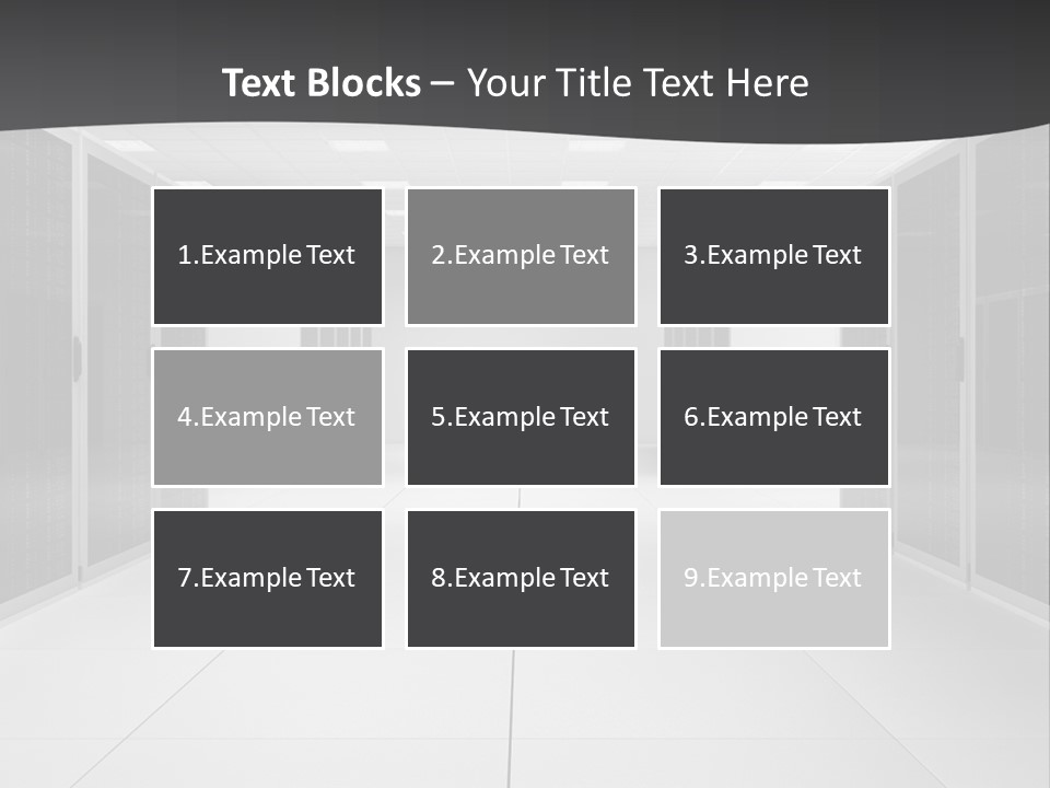 Server Room PowerPoint Template