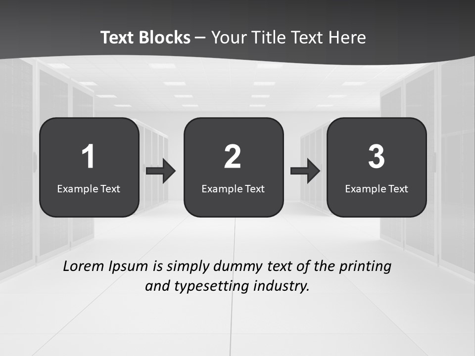 Server Room PowerPoint Template