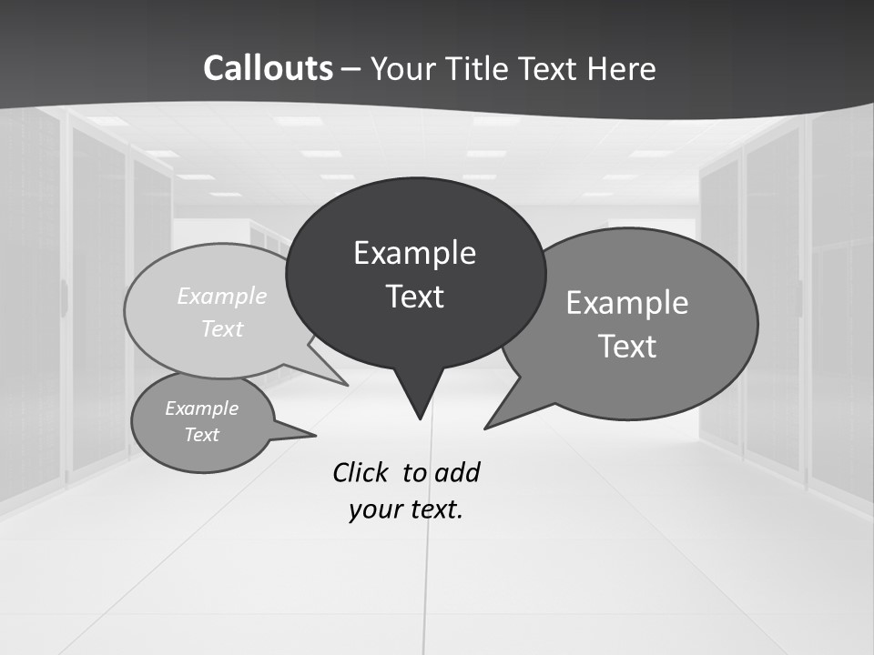 Server Room PowerPoint Template