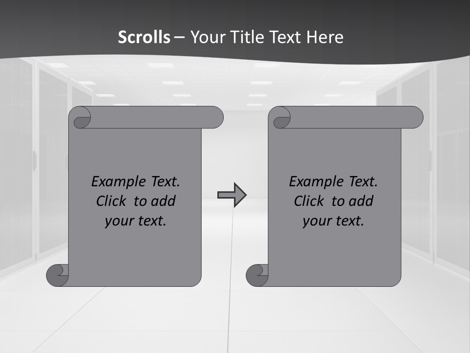 Server Room PowerPoint Template