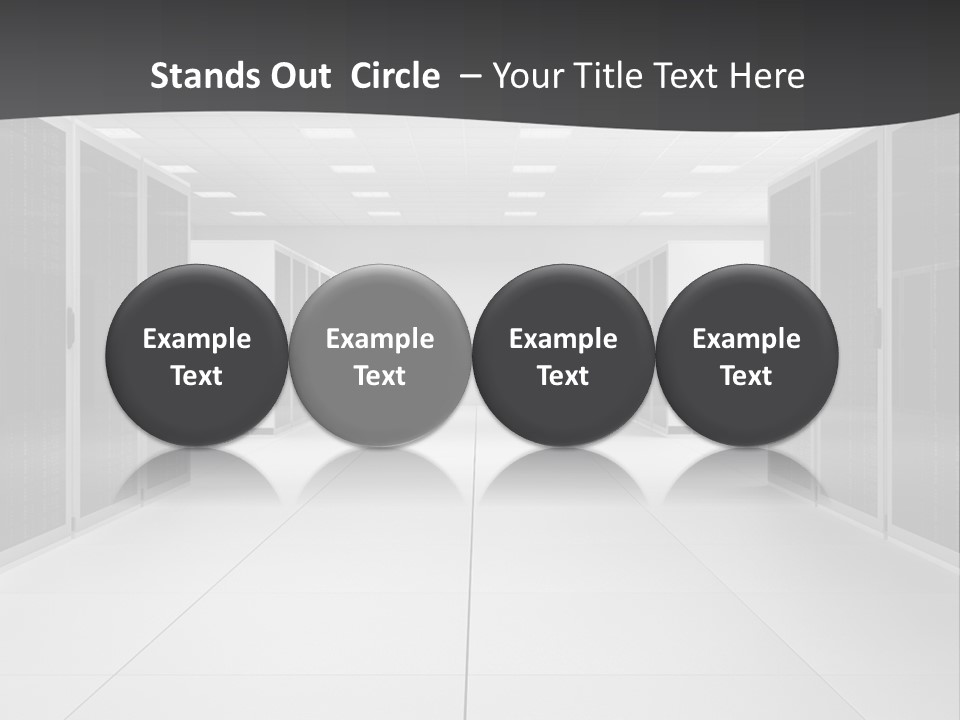 Server Room PowerPoint Template