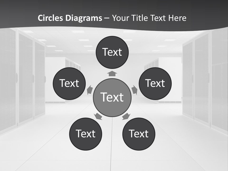 Server Room PowerPoint Template