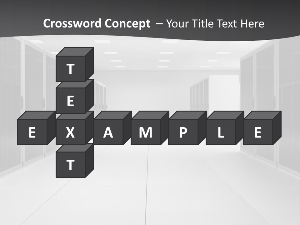 Server Room PowerPoint Template