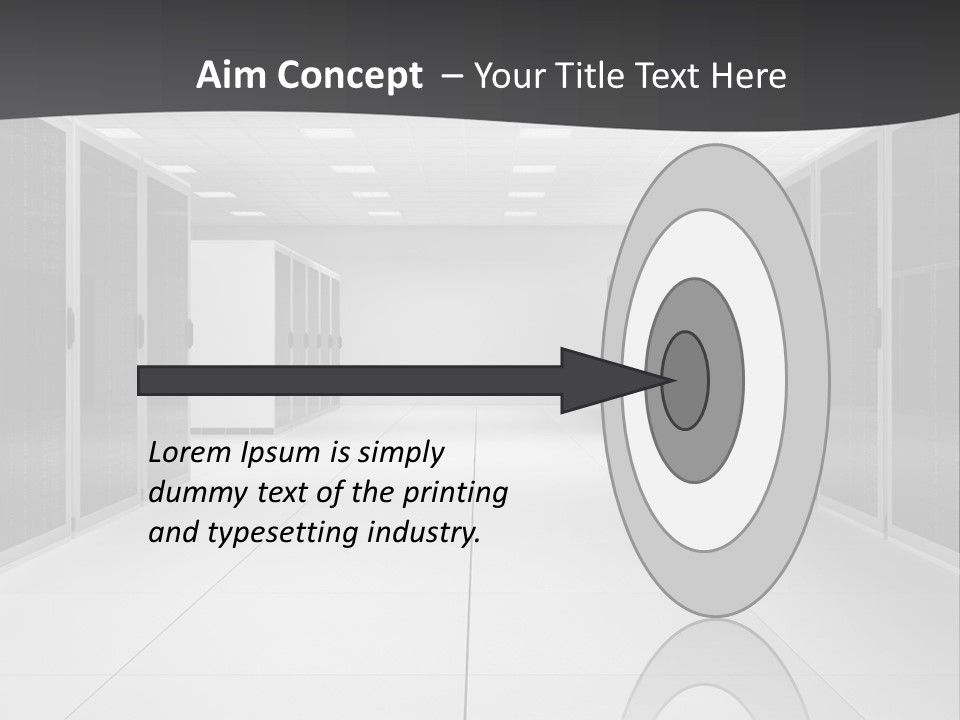 Server Room PowerPoint Template