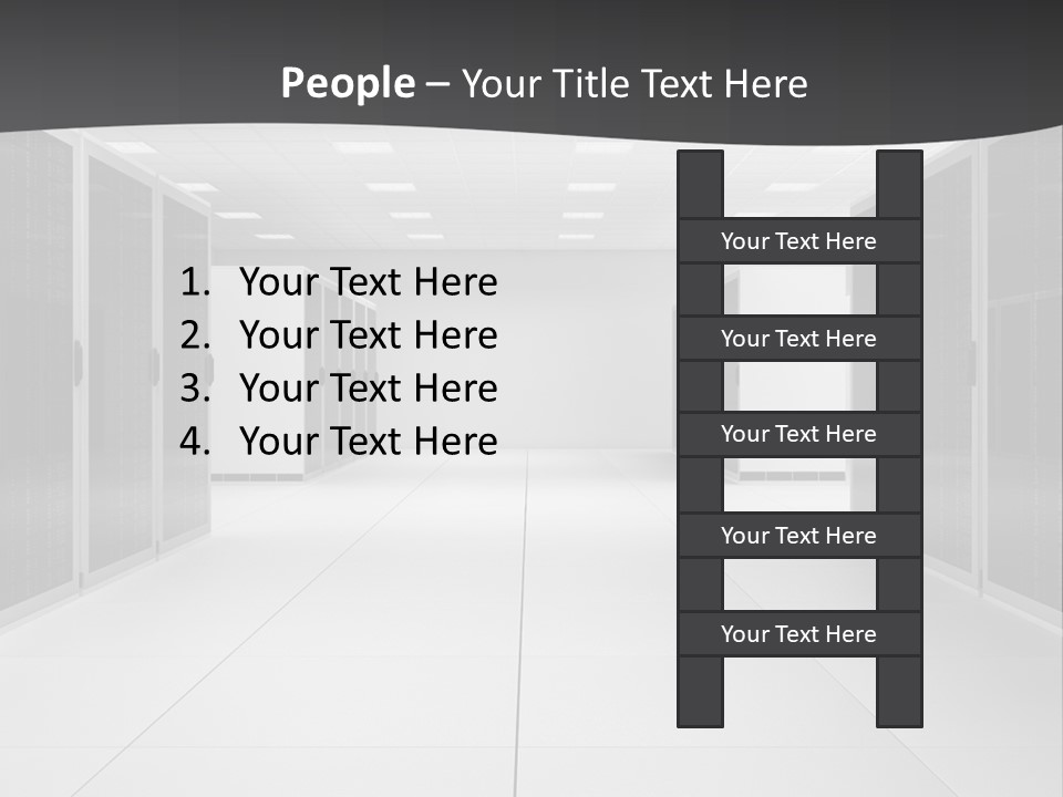 Server Room PowerPoint Template