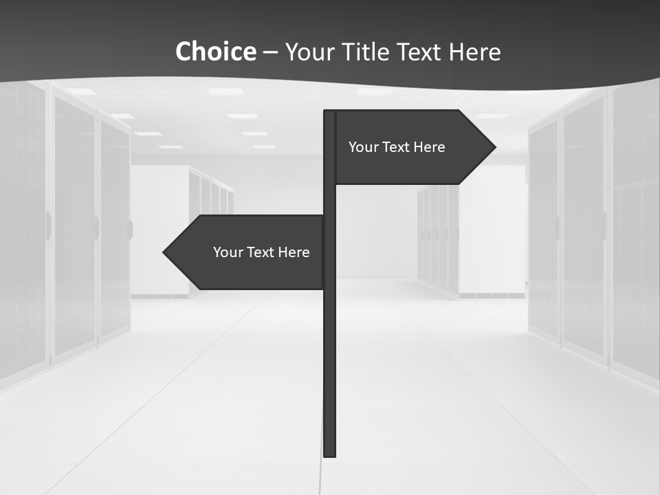 Server Room PowerPoint Template