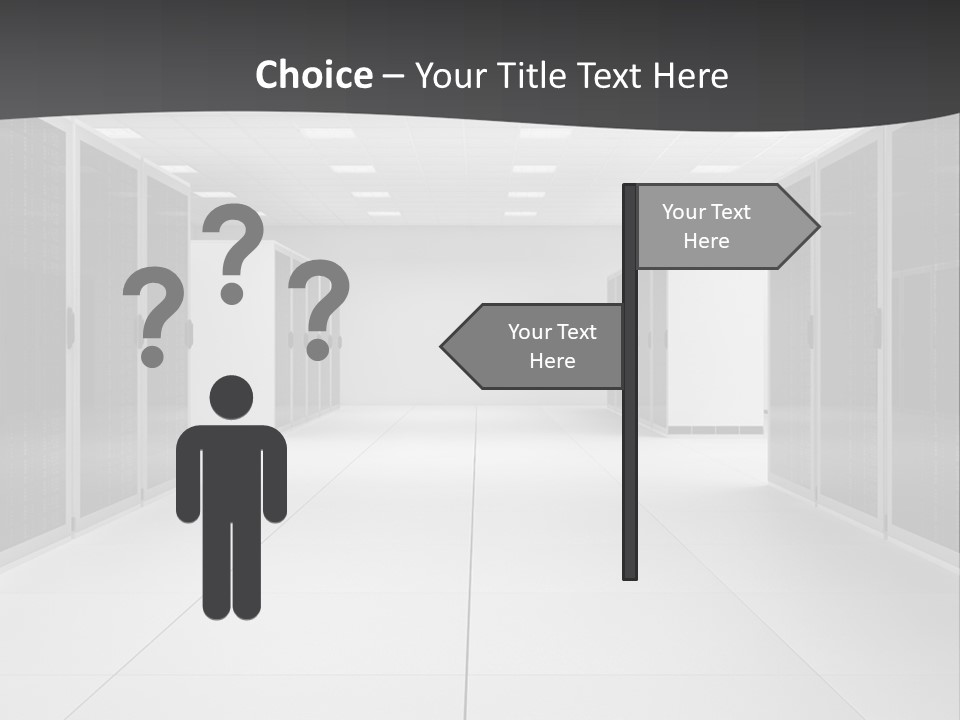 Server Room PowerPoint Template