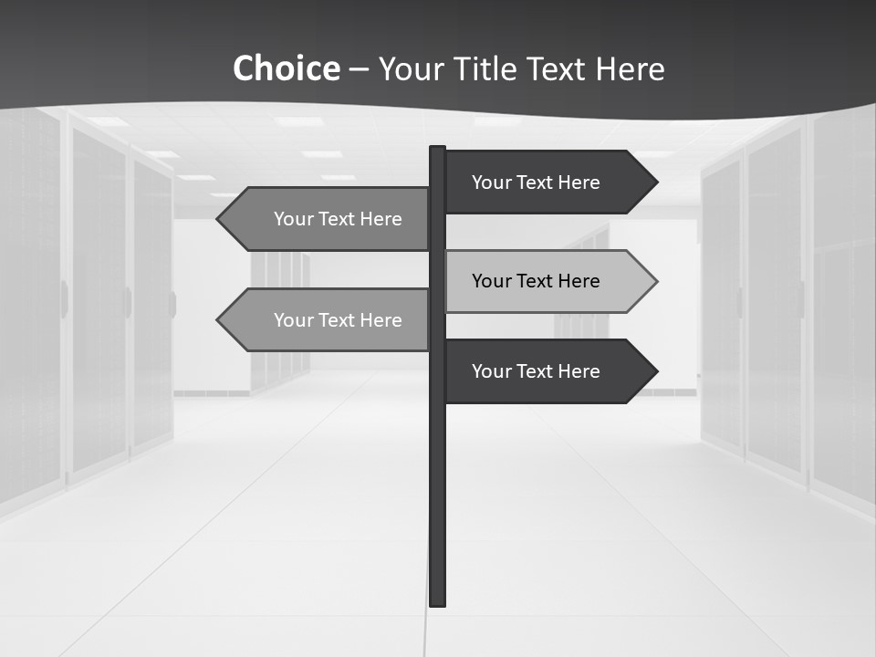 Server Room PowerPoint Template