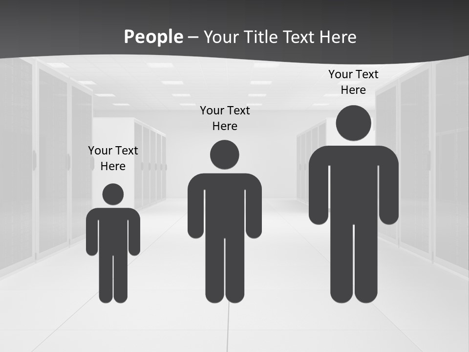 Server Room PowerPoint Template