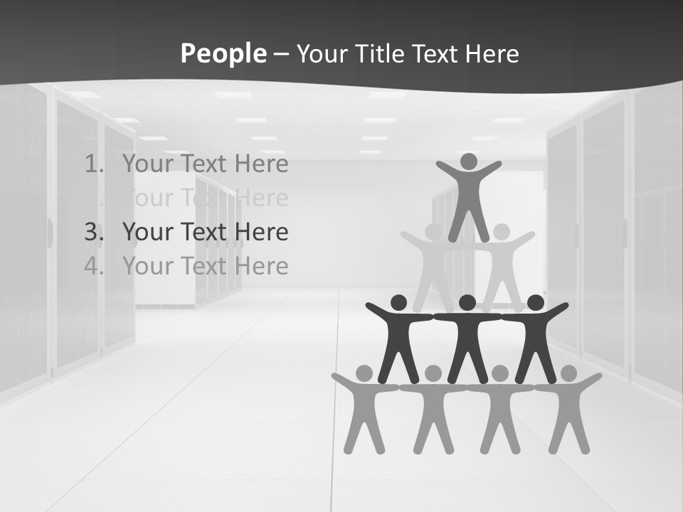 Server Room PowerPoint Template