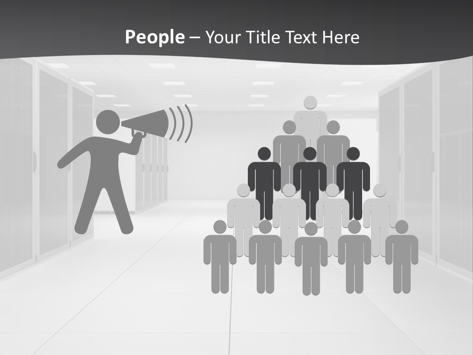 Server Room PowerPoint Template