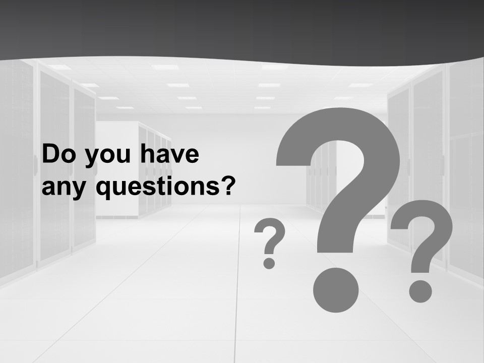 Server Room PowerPoint Template