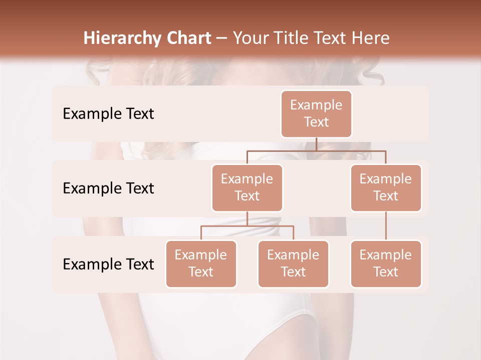 Girl In Swimsuit PowerPoint Template