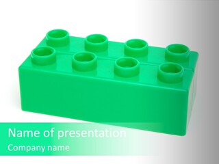 Lego Cube PowerPoint Template