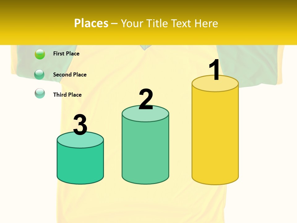 Yellow T-Shirt PowerPoint Template