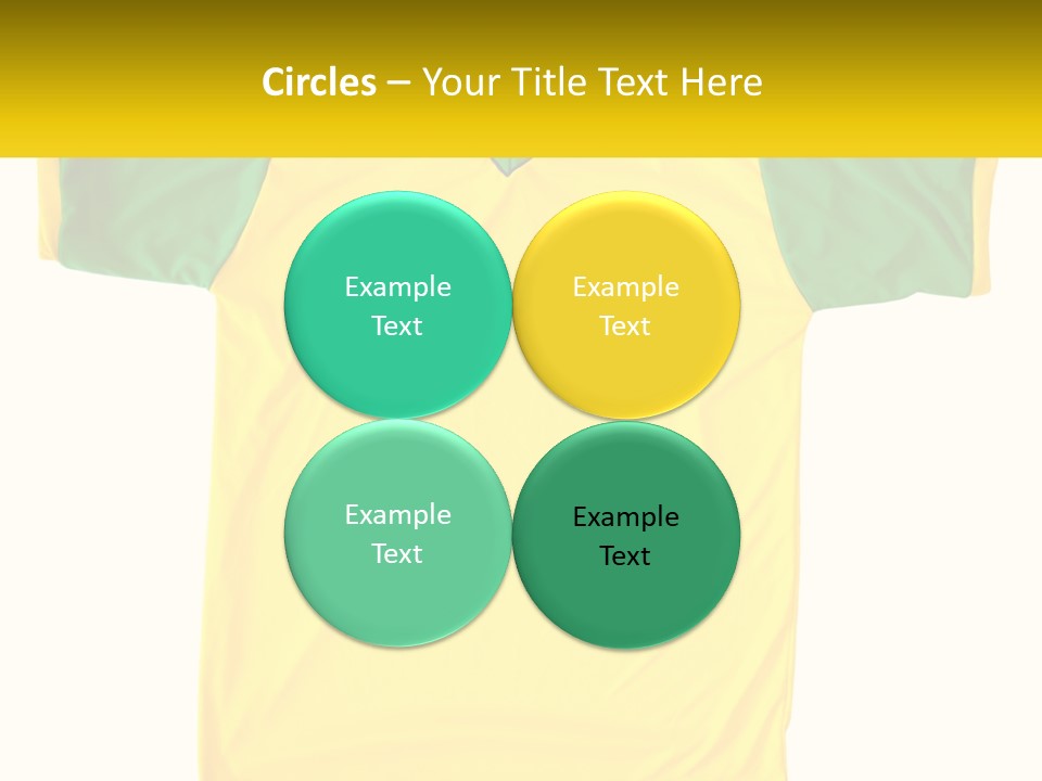 Yellow T-Shirt PowerPoint Template