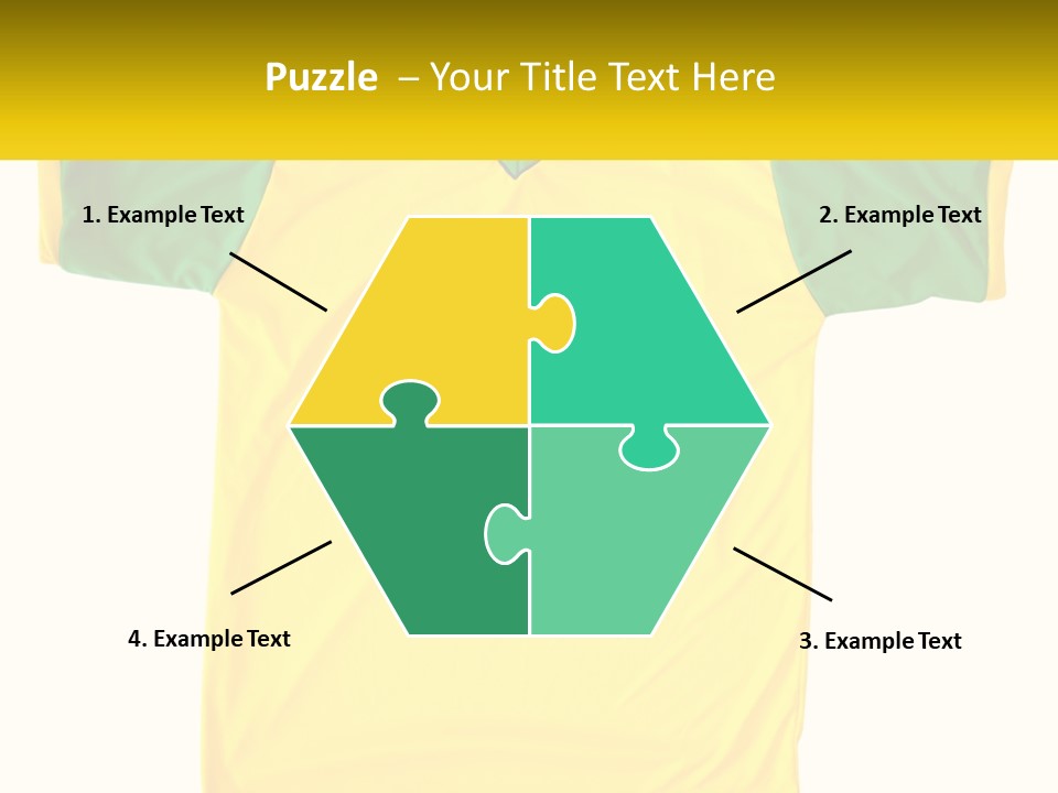Yellow T-Shirt PowerPoint Template