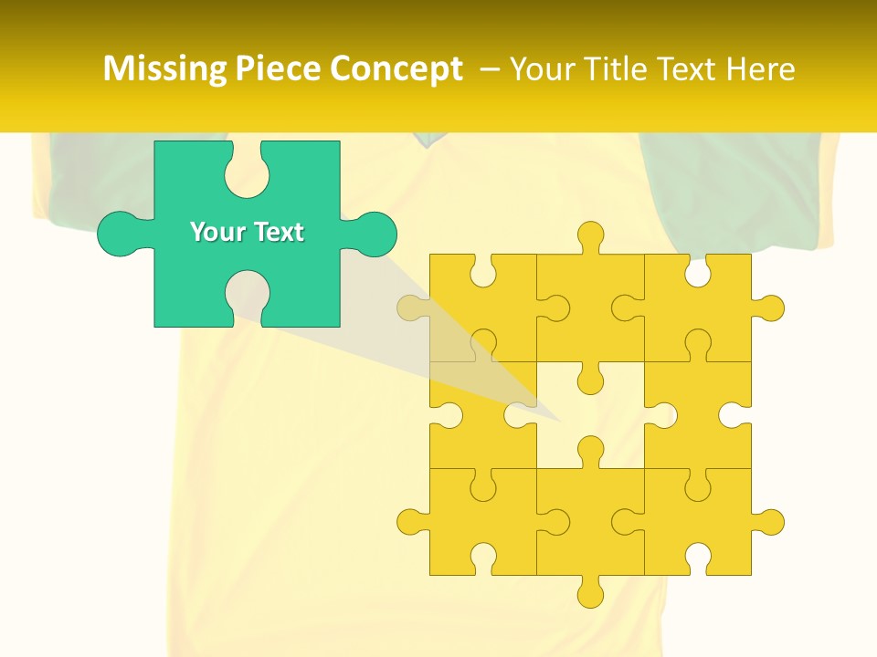 Yellow T-Shirt PowerPoint Template