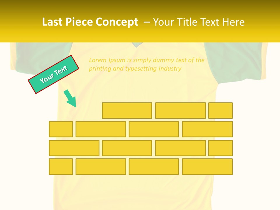 Yellow T-Shirt PowerPoint Template