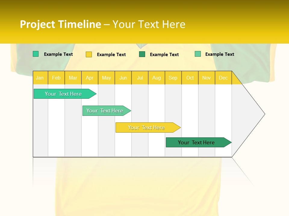 Yellow T-Shirt PowerPoint Template
