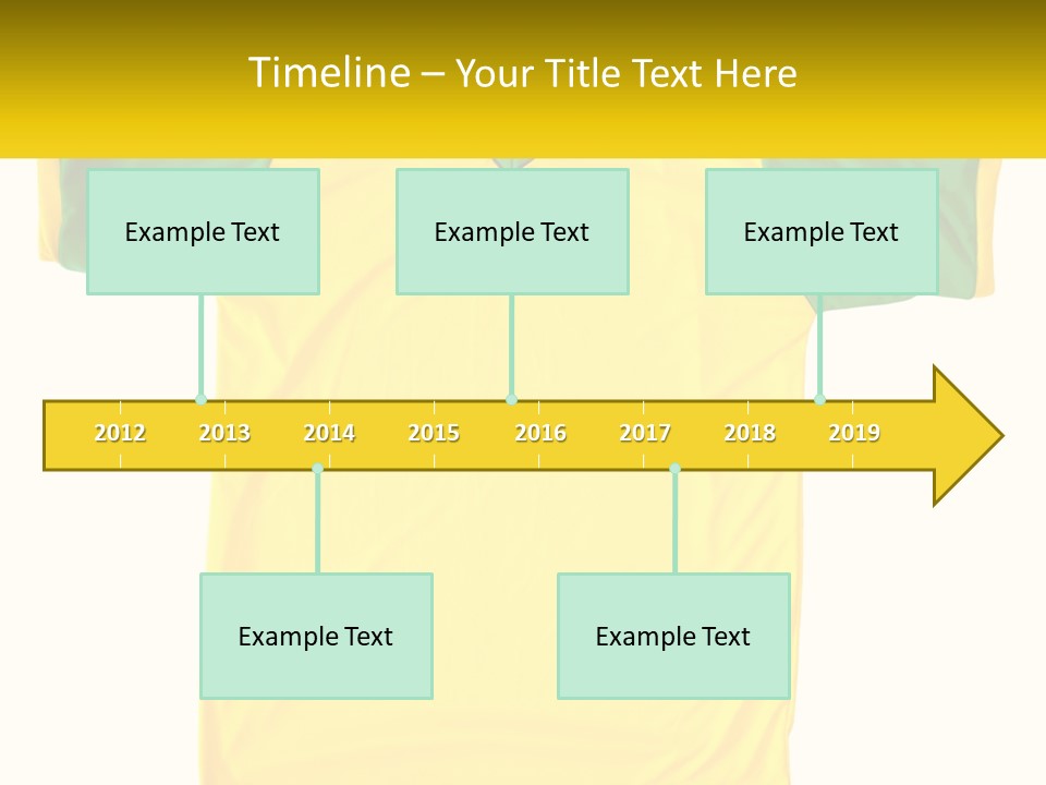 Yellow T-Shirt PowerPoint Template