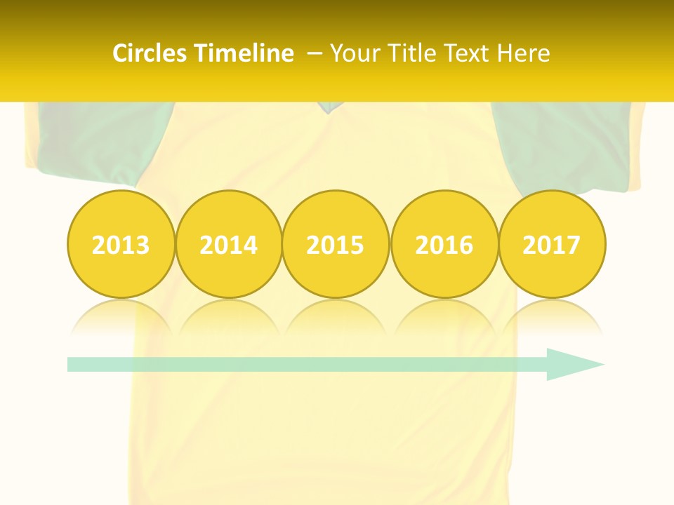 Yellow T-Shirt PowerPoint Template
