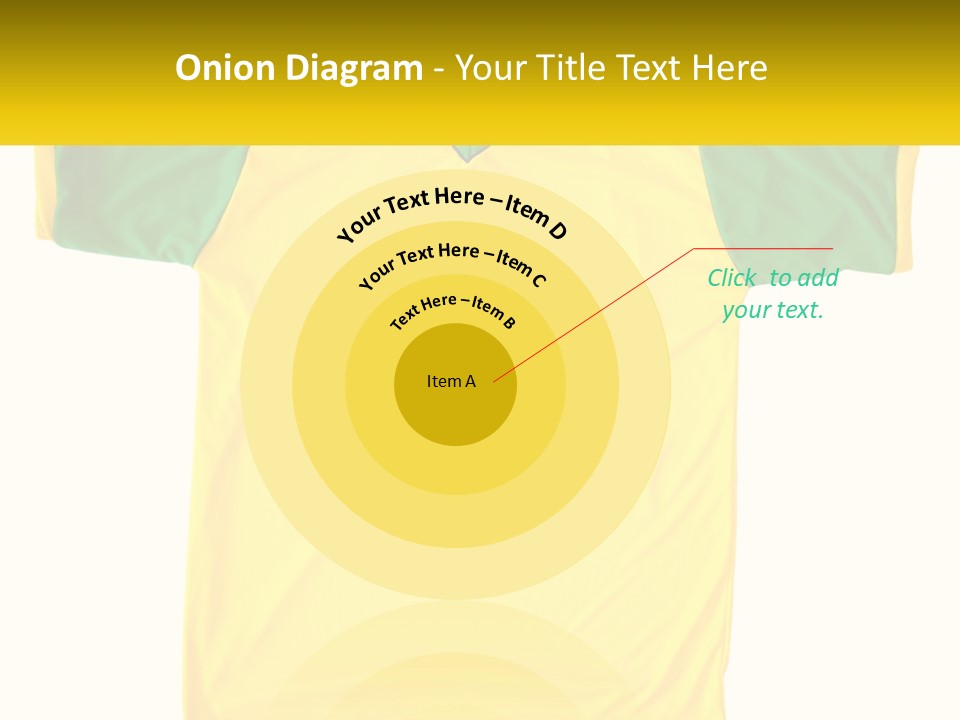 Yellow T-Shirt PowerPoint Template