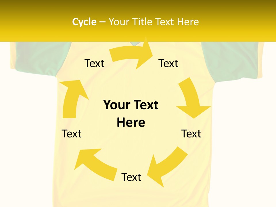Yellow T-Shirt PowerPoint Template