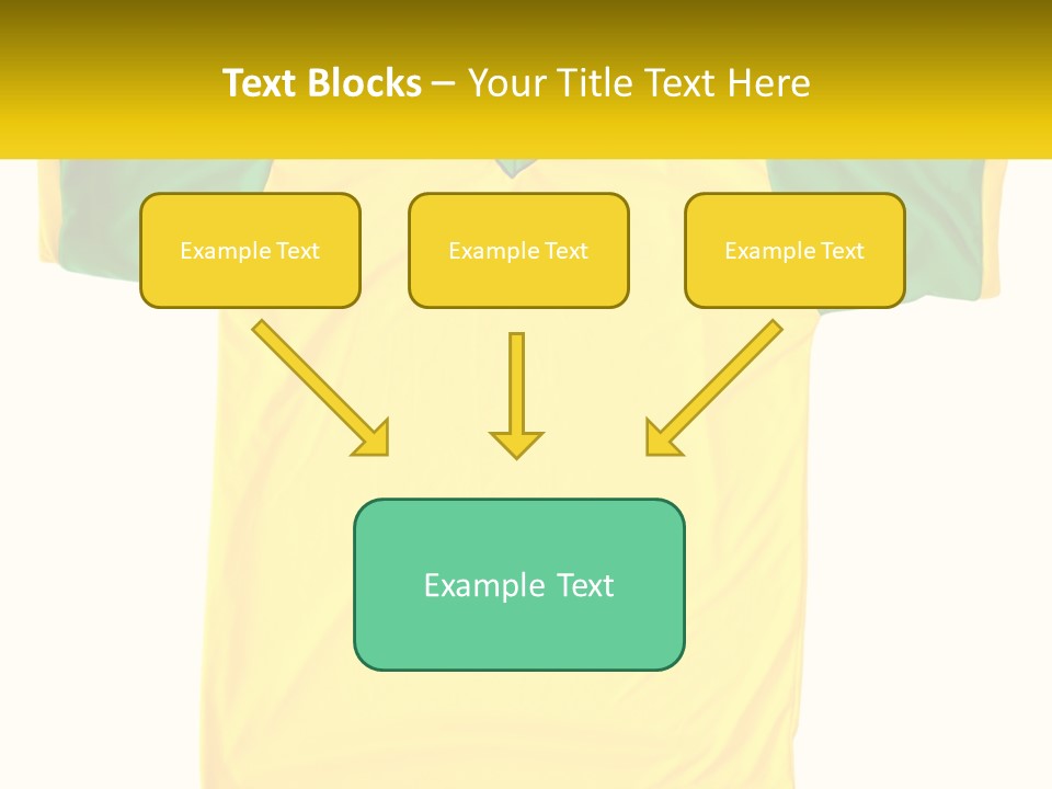 Yellow T-Shirt PowerPoint Template