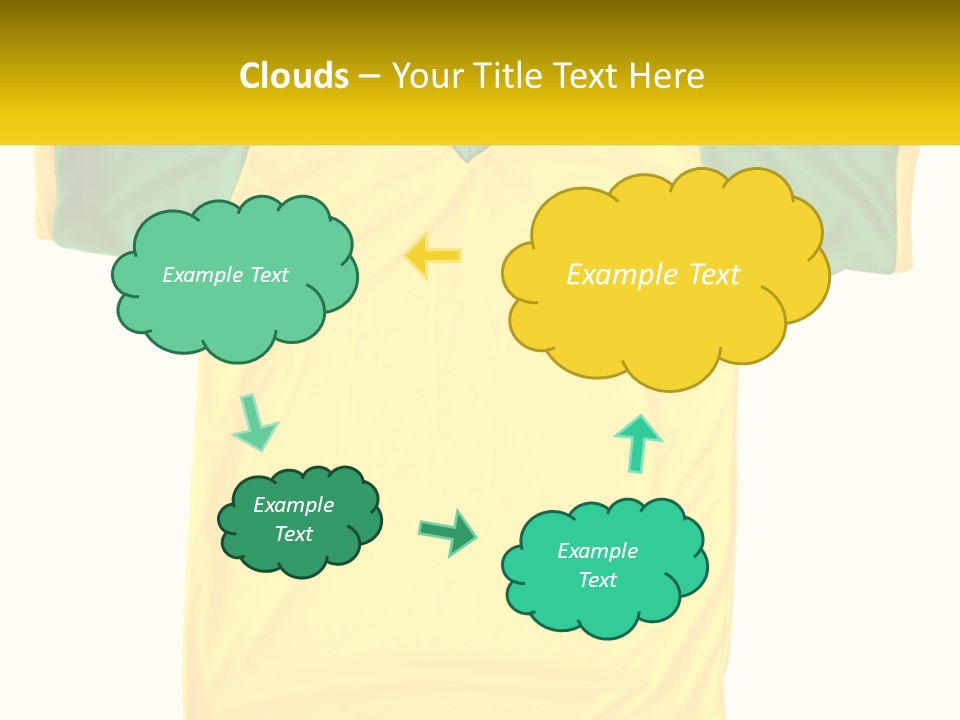 Yellow T-Shirt PowerPoint Template