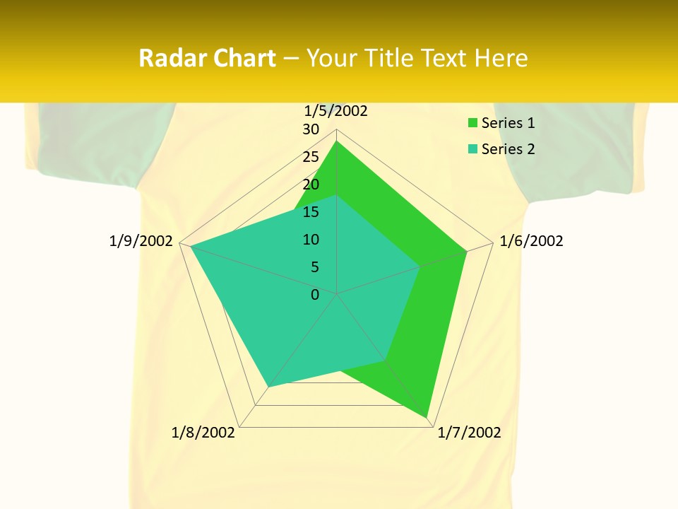 Yellow T-Shirt PowerPoint Template