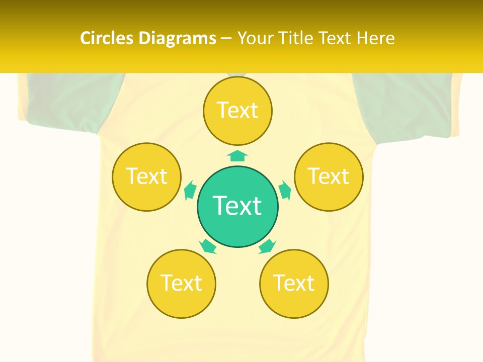 Yellow T-Shirt PowerPoint Template