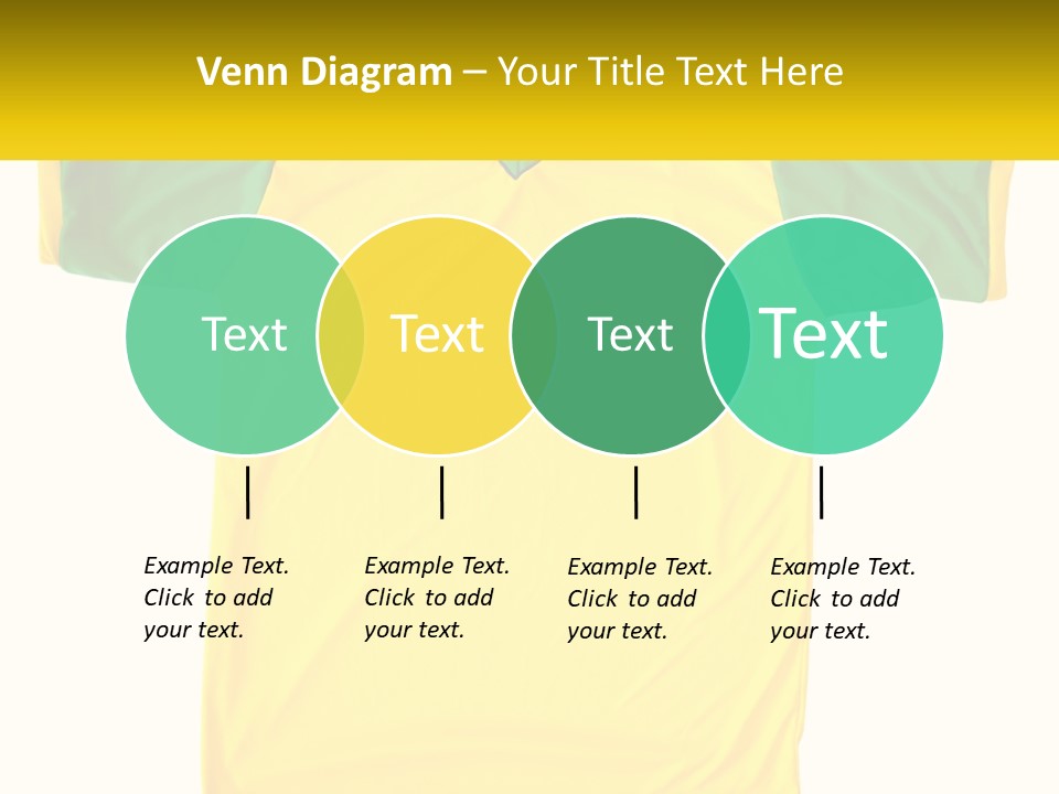 Yellow T-Shirt PowerPoint Template