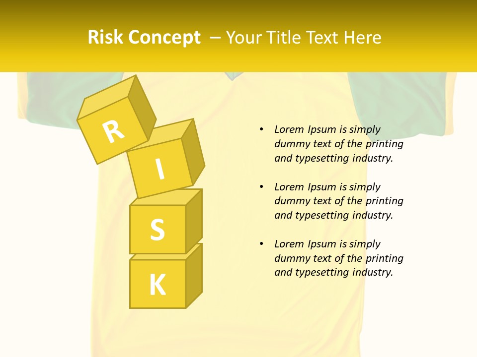 Yellow T-Shirt PowerPoint Template