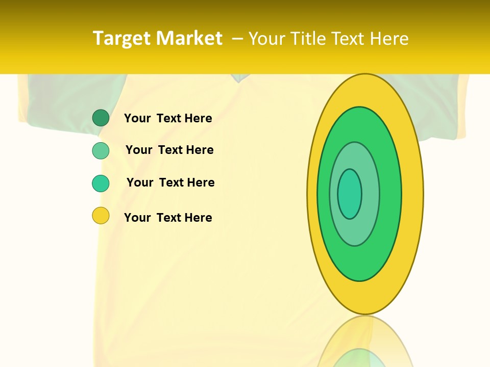 Yellow T-Shirt PowerPoint Template
