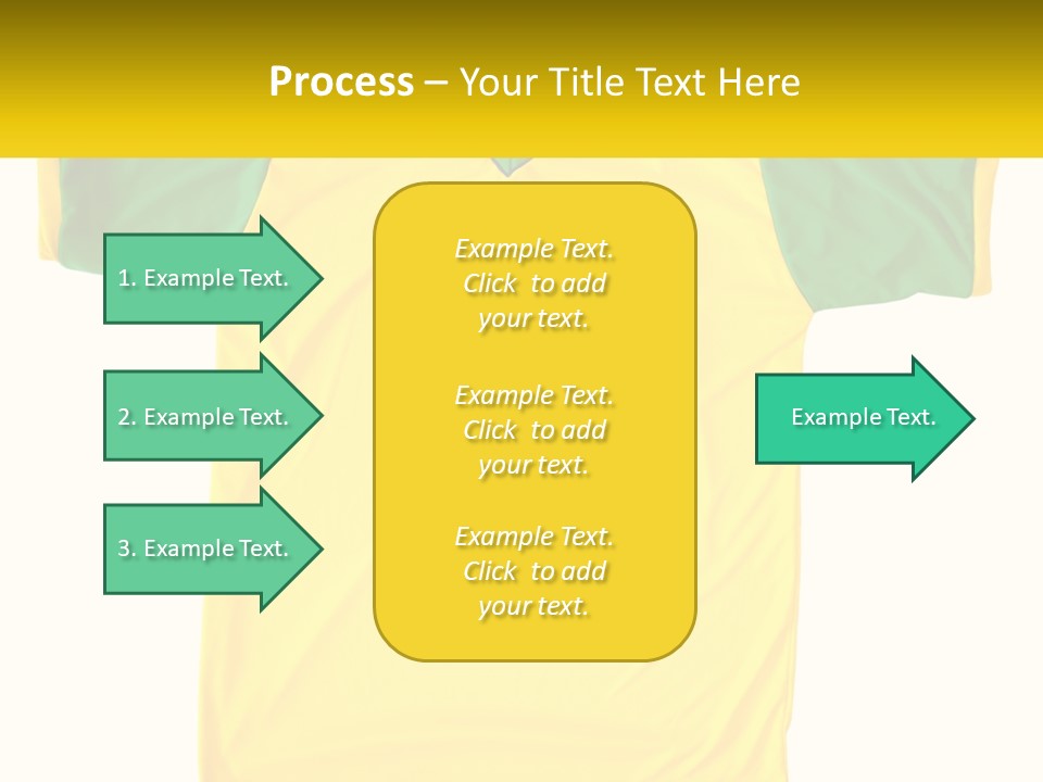 Yellow T-Shirt PowerPoint Template