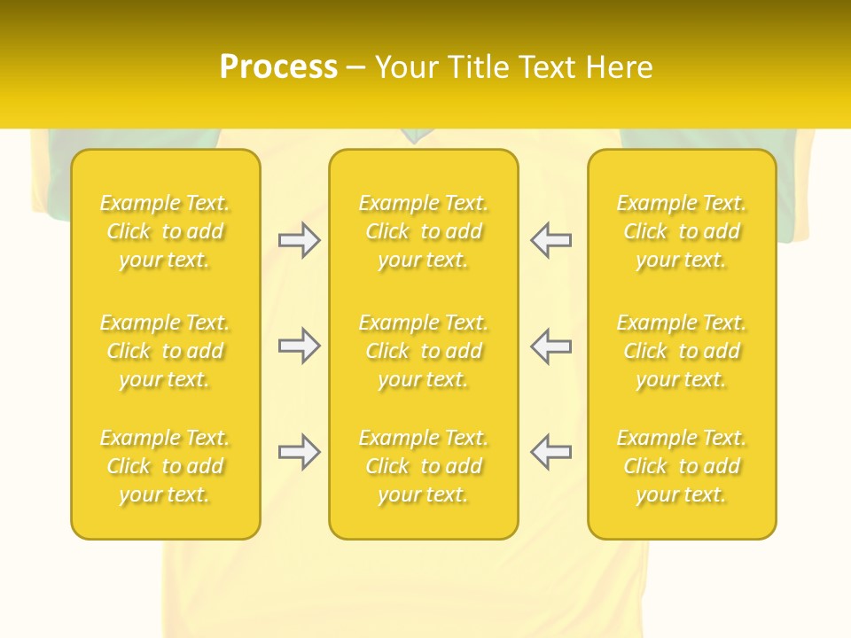 Yellow T-Shirt PowerPoint Template