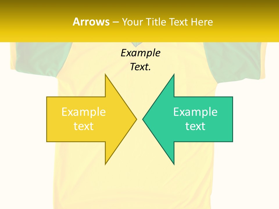 Yellow T-Shirt PowerPoint Template