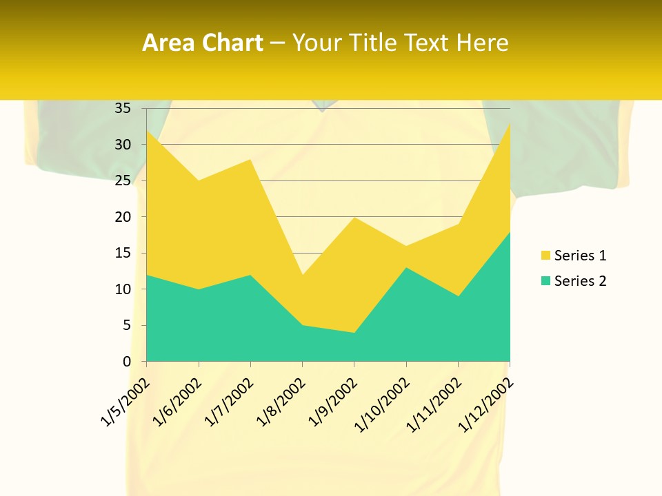 Yellow T-Shirt PowerPoint Template
