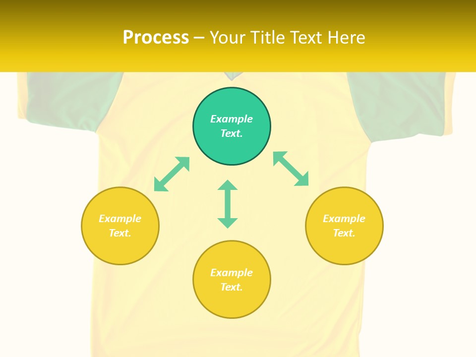 Yellow T-Shirt PowerPoint Template
