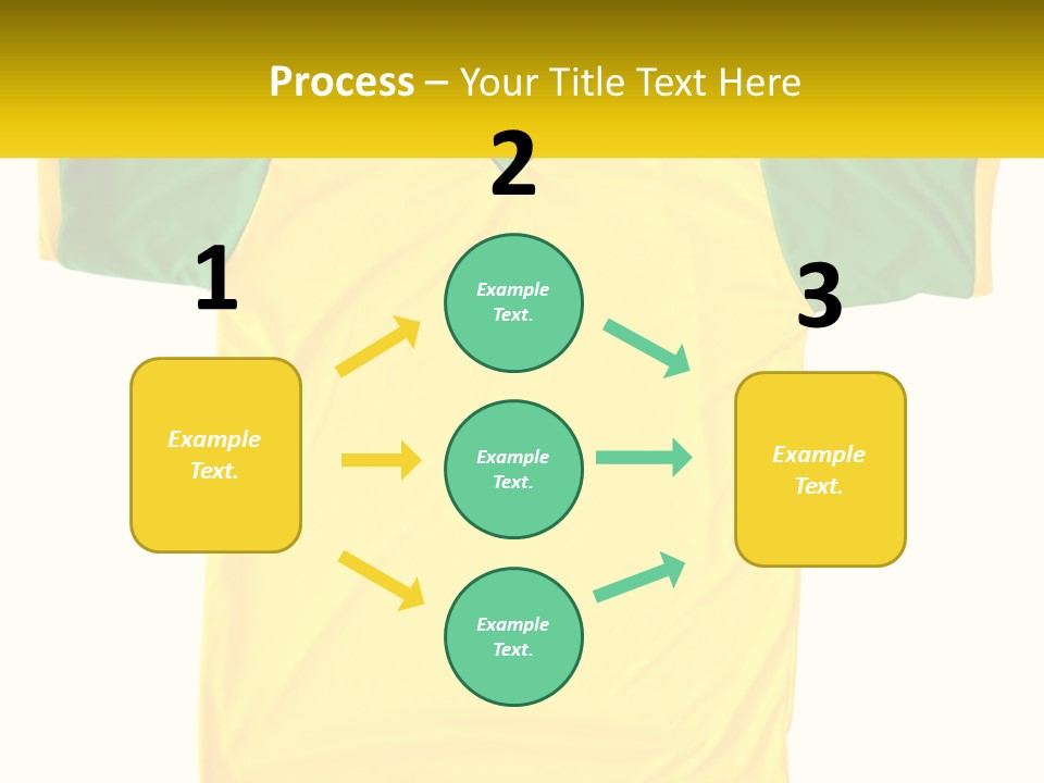 Yellow T-Shirt PowerPoint Template