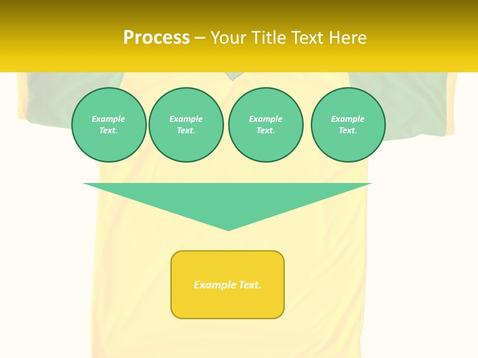 Yellow T-Shirt PowerPoint Template