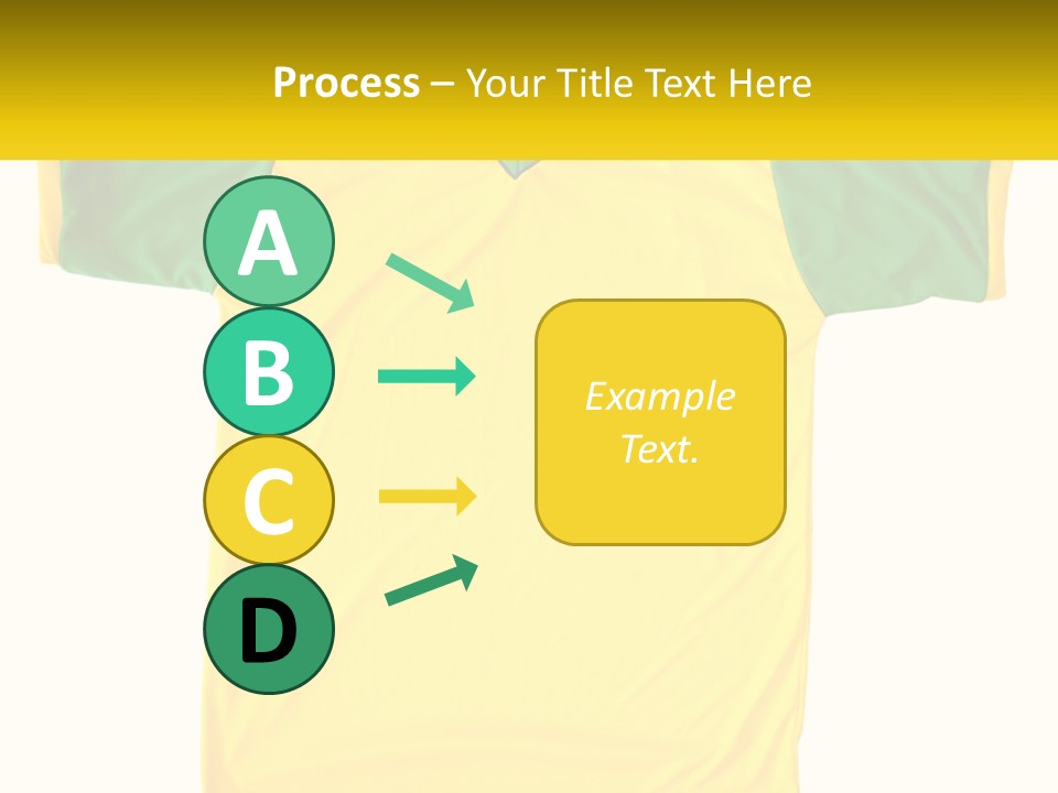 Yellow T-Shirt PowerPoint Template